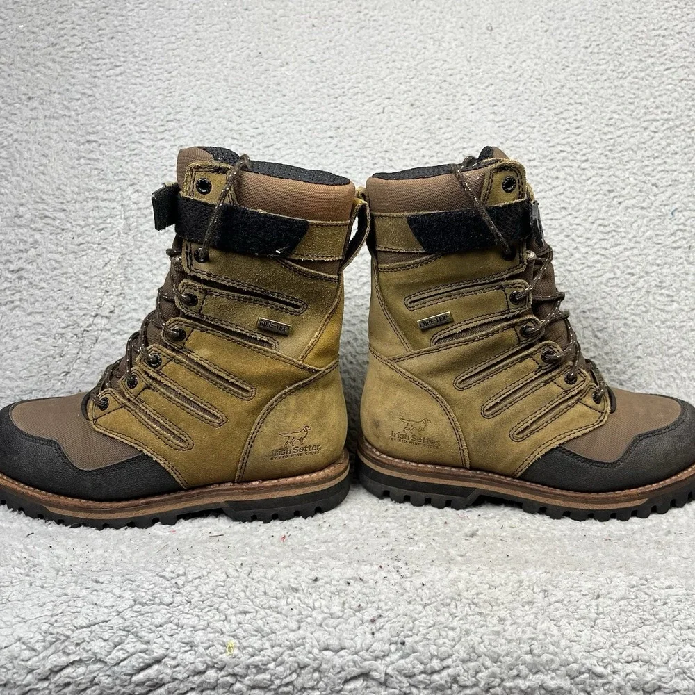 IRISH‎ SETTER by Red Wing Men's 3897 Brown 400 gram Ins. Boots Size 8.5D